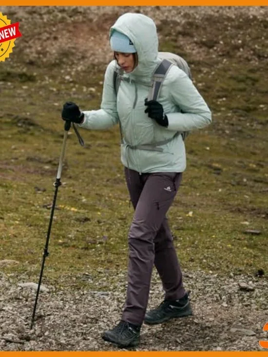 Women's Hiking Cargo Pants Quick Dry Water Resistant Stretch Medium - Picture 3 of 6